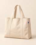 El Tote cream canvas bag — studio
