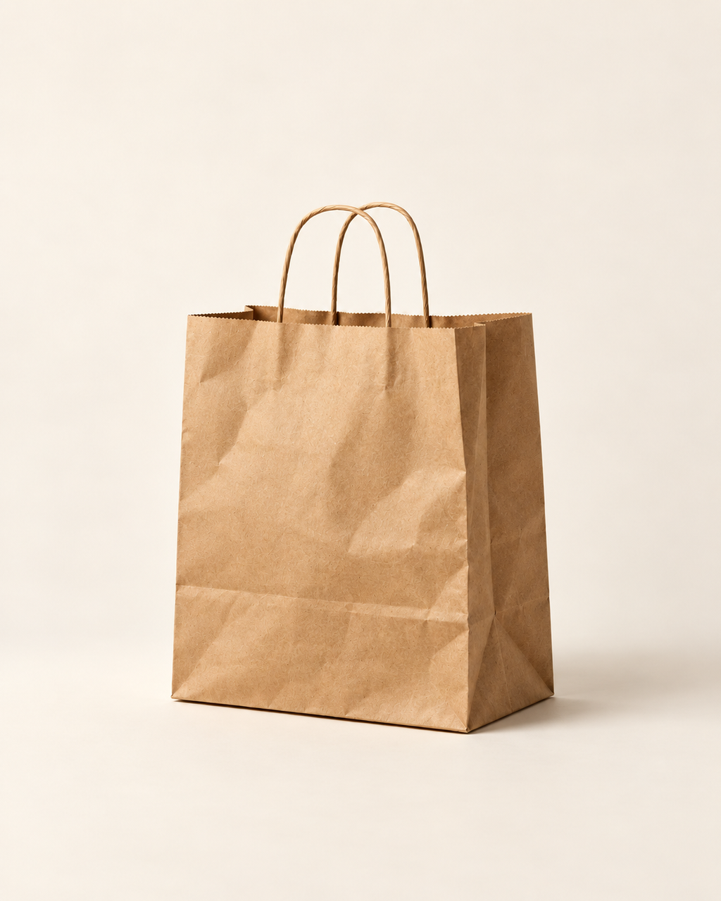 La Clásica kraft paper shopping bag — studio